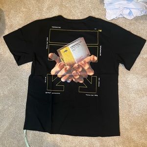 Off white pill box shirt